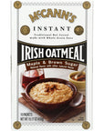 McCanns Instant Irish Oatmeal Maple Brown Sugar 10 ct 3 pk