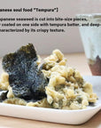 NORITEN Japanese Snacks Tempura Seaweed Snacks Made in Japan (Light Salt, 1.41OZ)