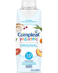 Compleat Pediatric Tube Feeding Formula, Unflavored, 8.45 Fl Oz (Pack of 24)