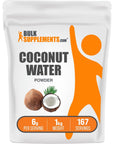 BulkSupplementscom Coconut Powder  Fasting Electrolyte Supplement  Coconut Smoothie  Rehydrate Electrolyte Drink Mix  Water Flavoring  Coconut Flavoring  Drink Powder 1 Kilogram  22 lbs