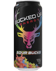 Bucked Up Energy Drink 300mg Sour Bucks 12 CT