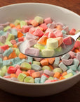 By The Cup Assorted Dehydrated Cereal Marshmallow Bits 26 Pound Bulk