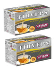 Tisan After Overeating Tihveps Apricot Tea  2 boxes total 40 tea bags