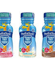 PediaSure Grow & Gain Nutrition Shake for Kids, Immune Support Shake Variety Sampler Pack - 12 Pack Of 8 Fl Oz Bottles - By Obanic (12-Pack)