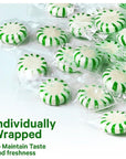 Starlight Spearmint Individually Wrapped Candy  Sweets for On the Go Refreshment Starlight Mints Bulk Individually Wrapped Spearmint Candy for Office Hard Candy Starlight Mints for Cool Breath 1lb