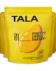 TALA, Freeze-Dried Fruit, Fruit Snack, Vegan | No Sugar Added | Pack of 10 (0.88 Ounce Each)