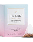 Tea Forte Cold Brew Elderflower Rose Iced Tea Infuser