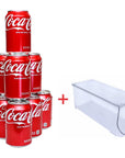 Pack of 9 CocaCola 12oz Cans  1 Storage Organizer Bin  Great Bundle for The Home  Office Fridge Restock  Add A Gift Beverage To Your Snack Care Package  A 2for1 Bundle Curated by  Murai