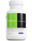 DAVINCI Labs Natures Collagen - BioCell Collagen Supplement with MSM & Glucosamine - Helps to Support Joint Health, Skin Health & Connective Tissues - Gluten-Free - 90 Tablets