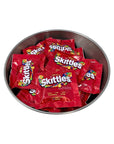 Skittles Original Flavor Candy Coated Fruit Chew Fun Size 1 Lbs Individually Wrapped Bulk Party Assortment 25 Bite Size Mini Packs In Resealable Bag 16 Oz