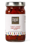 Tragano Greek Organics Fire Roasted Red Peppers  USDACertified Organic  Gluten Free NonGMO  Roasted Red Peppers in a Jar for Sandwiches Salad  Pizza Topping  16 Oz