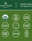 Navitas Organics Superfood+ Greens Blend for Detox Support (Moringa + Kale + Wheatgrass), 6.3oz Bag, 30 Servings - Organic, Non-GMO, Vegan, Gluten-Free, Keto & Paleo.