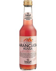 Lurisia La Nostra Aranciata Rossa Carbonated Blood Orange Beverage  93 oz 24 Glass Bottles