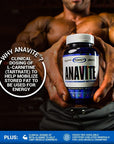 Gaspari Nutrition Anavite - Sports Multi-Vitamin with Amino Acids, Beta-Alanine and L-Carnitine, Enhanced Performance and Recovery, 180 Tablets