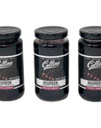 Collins Bourbon Cherries Pack of 3 bundled with complimentary 4count Stainless Steel Cocktail Picks  Cocktail Garnish  Stemmed Cherries  For Perfect Old Fashined or Manhattan Cocktails