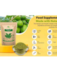 GREEN NECTAR Papaya Leaves Powder 454g 1lb  16 oz  Carica Papaya  Non GMO 16 Oz2 Pack