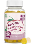 Little umbrella Beet Fos Prebiotic Fiber Gummies