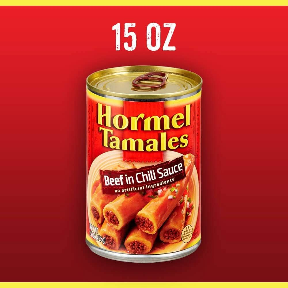 Hormel Beef Tamales 15 Oz 8 Pack