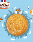 St Michel Grandes Galettes Butter Cookies Biscuits with Sea Salt 529oz Pack of 6 Made in France NonGMO Pure Butter Cookies