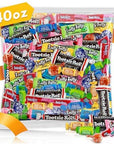 Bulk Candy Individually Wrapped Variety Pack  25 Pounds  Full Size Mixed Assorted Candies for Pinata Fillers School Snacks Office Treats and Party Bags