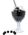 Candy Envy  Black 1 Inch Gumballs  2lb Bag  Approximately 113 Gumballs Per Bag  North American Made  Kosher Certified