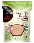 KAME Organic Brown Rice Vermicelli Glass Noodles  GlutenFree USDA Organic NonGMO Vegan Versatile  Perfect for Asian Recipes  88 Ounce