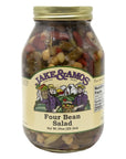 Jake  Amos Four Bean Salad 34 Oz 2 Jars