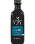 Simply Organic Non-Alcoholic Vanilla Flavoring, 4-Ounce Glass Jar, Certified Organic, Alcohol Free Vanilla