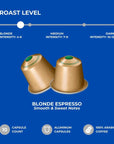 Blonde Espresso Roast Bundle by Prendere Includes One186 Oz of Blonde Pods Plus Prendere Exclusive Sugar Pack Enjoy 10 Sweet  Smooth Espresso Pods in One Box