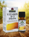 Nature's Answer Vitamin D-3 Drops 4000 IU 0.5 Fluid Ounce | Natural Immune Booster | Promotes Muscle and Bone Function | Supports Cardiovascular Health