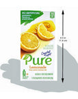 Crystal Light Pure Lemonade On The Go Drink Mix 7Packet Box 5 Box Pack