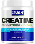 USN Supplements Pure Creatine Monohydrate Powder, 300 Grams