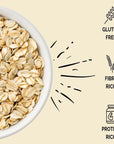 nalAmudhu Organic Gluten Free Rolled Oats 454g1 Lbs16 Oz