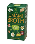 Muso From Japan Umami Broth Dashi Powder, Vegan, 1.4oz (Pack of 6)