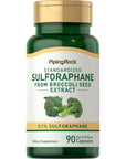 Piping Rock Sulforaphane Supplement | 90 Capsules | from Broccoli Seed Extract | Non-GMO, Gluten Free