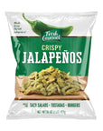 Fresh Gourmet Crispy Lightly Salted Jalapenos Crunchy Snack and Salad Topper 16 Ounce (Pack of 2)