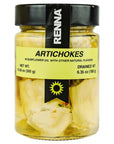 Renna Artichoke Hearts in oil 1058 oz Italian Whole Artichoke Hearts A Taste of the Mediterranean Excellence Renna Delicacies