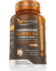 Thermogenic Fat Burner | Weight Loss Pills for Women and Men | Fat Burners Supplement for Man - 60 Vegetarian Pills