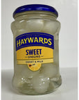 Haywards Sweet and Mild Silverskin Onions 400G