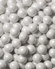 Color It Candy Shimmer White Sixlets 2 Lb Bag  Perfect For Table Centerpieces Weddings Birthdays Candy Buffets  Party Favors