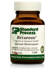 Standard Process Betafood - Digestive Health and Liver Support Supplement with Whole Food Blend of Oat Flour, Organic Beet Root, and Organic Beet Juice - 90 Tablets