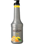 Monin  Yuzu Purée Sweet  Tangy Citrus Flavor Great for Teas Sodas Cocktails  More Natural Flavors No Artificial Sweeteners or Ingredients GlutenFree Vegan NonGMO Clean Label 1 Liter