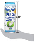 C2O The Original Coconut Water wNutrients  Electrolytes Rejuvenating PlantBased Hydration the Original 175oz cans 12Pack