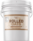 Unpretentious Rolled Oats 5 Gallons Old Fashioned Oats Good Source of Iron