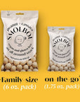 Crunchy Peanuts Coated with Cassava  Lightly Salted  GlutenFree Snack  Vegan Snack  Ovinhos de Amendoim  Cacahuates  Yuca  Manioc  Smolbol 18oz Pack of 3 x 6oz