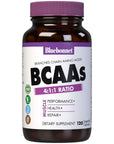 Bluebonnet BCAAS Vitamin Capsules, 120 Count