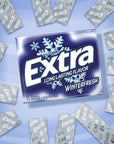 Extra Wrigleys Winterfresh Gum 15 Count Sticks Pack of 10