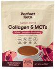 Perfect Keto Collagen Protein Powder with MCT Oil - 8.4oz