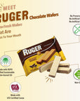 Ruger Wafers Austrian Wafers Chocolate 2125 Ounce Pack of 12