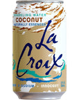 LaCroix Sparkling Water Coconut 12 Fl Oz pack of 8